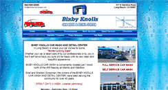 Desktop Screenshot of bixbyknollscarwash.com