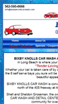 Mobile Screenshot of bixbyknollscarwash.com